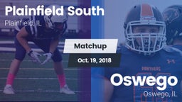 Matchup: Plainfield South vs. Oswego  2018