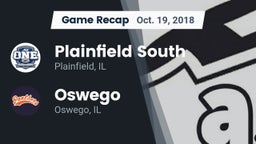 Recap: Plainfield South  vs. Oswego  2018