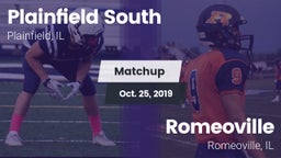Matchup: Plainfield South vs. Romeoville  2019