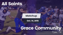 Matchup: All Saints vs. Grace Community  2016