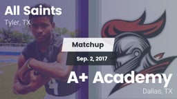 Matchup: All Saints vs. A Academy 2017