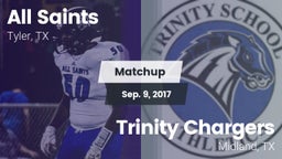 Matchup: All Saints vs. Trinity Chargers 2017