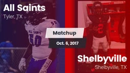 Matchup: All Saints vs. Shelbyville  2017