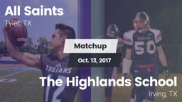 Matchup: All Saints vs. The Highlands School 2017