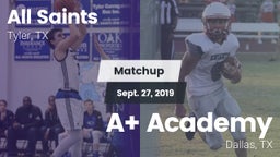 Matchup: All Saints vs. A Academy 2019