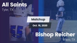 Matchup: All Saints vs. Bishop Reicher  2020