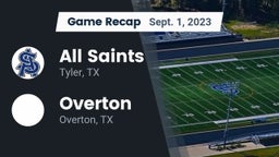 Recap: All Saints  vs. Overton  2023