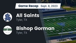 Recap: All Saints  vs. Bishop Gorman  2023