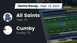 Recap: All Saints  vs. Cumby  2023