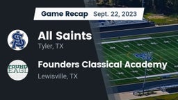 Recap: All Saints  vs. Founders Classical Academy  2023