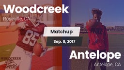 Matchup: Woodcreek High vs. Antelope  2017