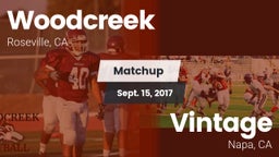 Matchup: Woodcreek High vs. Vintage  2017