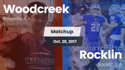 Matchup: Woodcreek High vs. Rocklin  2017