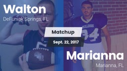 Matchup: Walton  vs. Marianna  2017