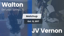 Matchup: Walton  vs. JV Vernon 2017