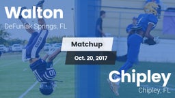 Matchup: Walton  vs. Chipley  2017