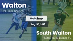Matchup: Walton  vs. South Walton  2019