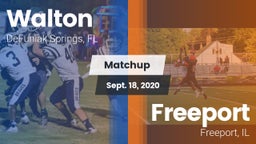Matchup: Walton  vs. Freeport  2020