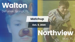 Matchup: Walton  vs. Northview  2020
