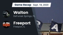 Recap: Walton  vs. Freeport  2020