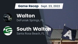 Recap: Walton  vs. South Walton  2022