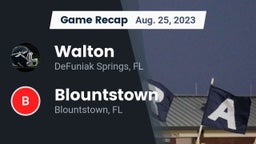 Recap: Walton  vs. Blountstown  2023
