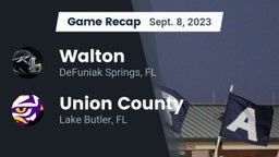 Recap: Walton  vs. Union County  2023