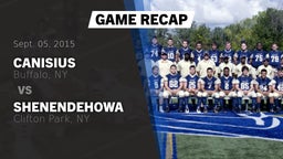 Recap: Canisius  vs. Shenendehowa  2015