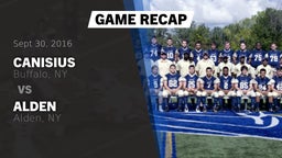 Recap: Canisius  vs. Alden  2016