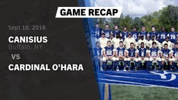 Recap: Canisius  vs. Cardinal O'Hara 2016