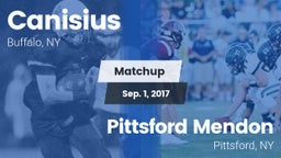 Matchup: Canisius  vs. Pittsford Mendon 2017