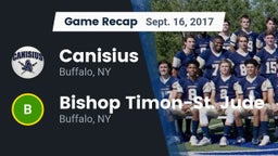 Recap: Canisius  vs. Bishop Timon-St. Jude  2017
