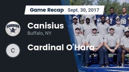 Recap: Canisius  vs. Cardinal O'Hara 2017