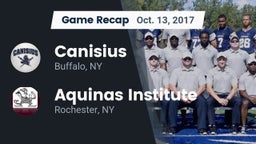Recap: Canisius  vs. Aquinas Institute  2017