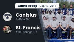 Recap: Canisius  vs. St. Francis  2017