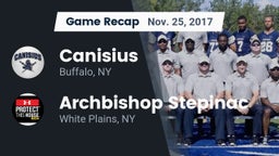 Recap: Canisius  vs. Archbishop Stepinac  2017