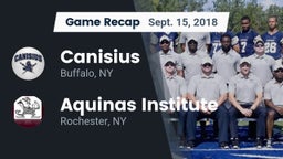 Recap: Canisius  vs. Aquinas Institute  2018