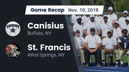 Recap: Canisius  vs. St. Francis  2018