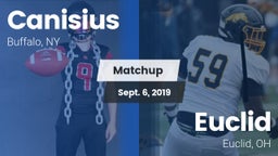 Matchup: Canisius  vs. Euclid  2019