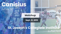 Matchup: Canisius  vs. St. Joseph's Collegiate Institute 2019