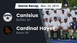 Recap: Canisius  vs. Cardinal Hayes  2019
