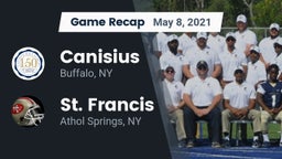Recap: Canisius  vs. St. Francis  2021