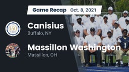 Recap: Canisius  vs. Massillon Washington  2021