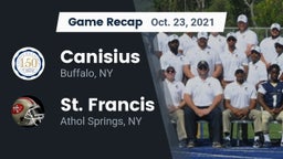 Recap: Canisius  vs. St. Francis  2021