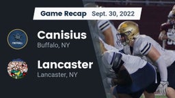 Recap: Canisius  vs. Lancaster  2022