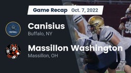 Recap: Canisius  vs. Massillon Washington  2022