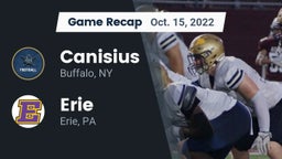 Recap: Canisius  vs. Erie  2022