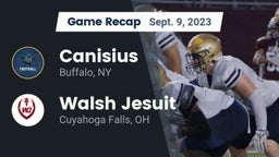 Recap: Canisius  vs. Walsh Jesuit  2023