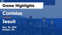 Canisius  vs Jesuit  Game Highlights - Dec. 28, 2023