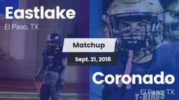 Matchup: Eastlake  vs. Coronado  2018
